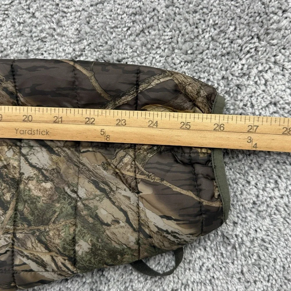 Drake Waterfowl Jacket Men's 2XL Mossy Oak Camo Convertible Vest Puffer Outdoors